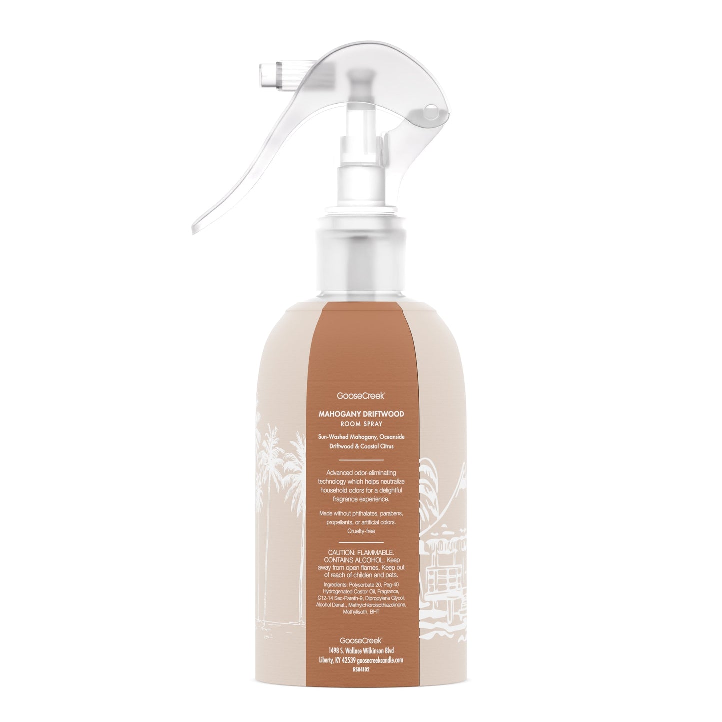Mahogany Driftwood Odor Eliminating Room Spray