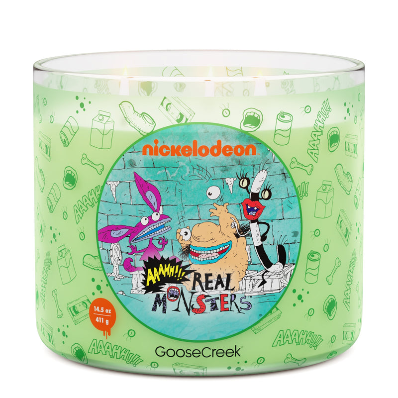 Aaahh!! Real Monsters Nickelodeon 3-Wick Candle Q1