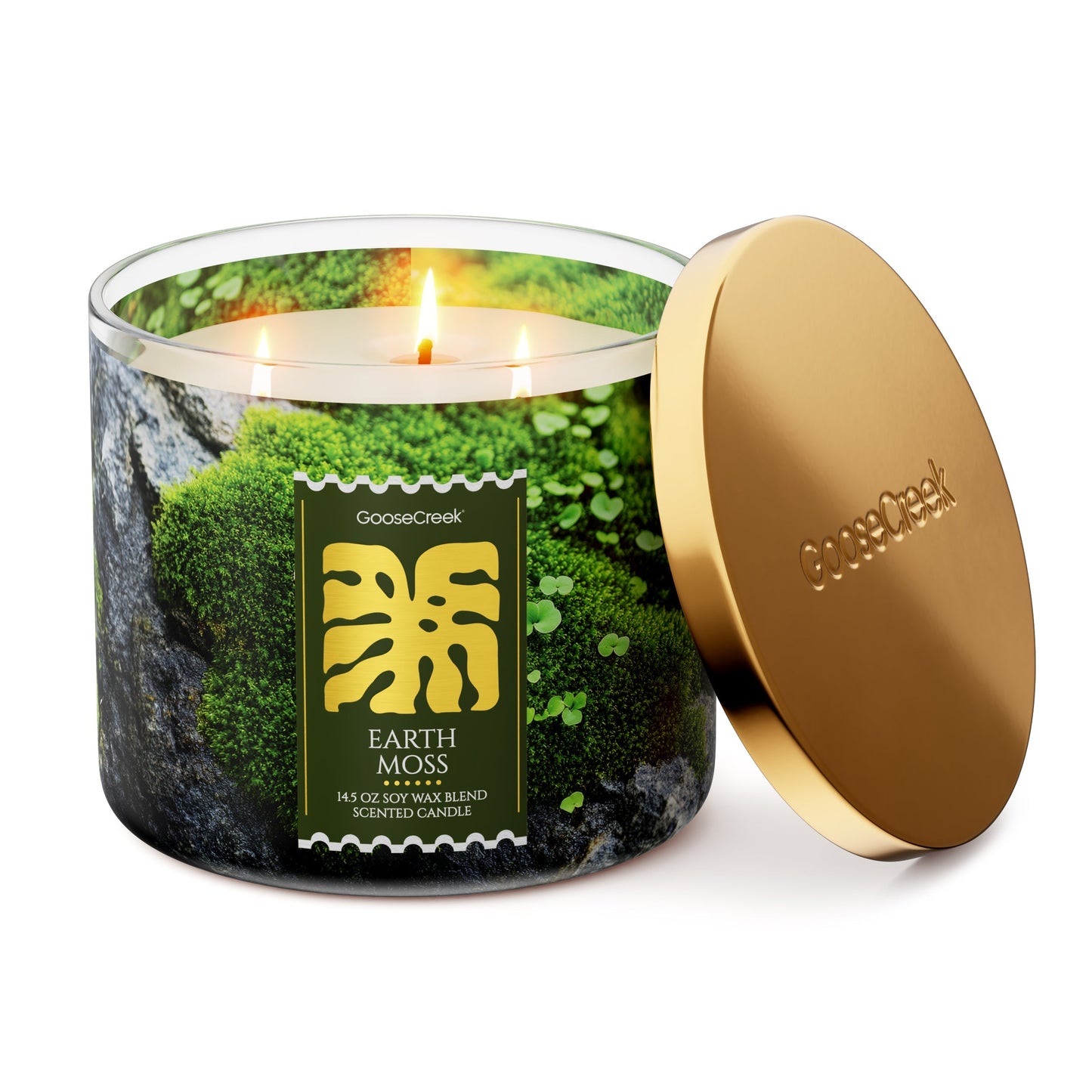 Earth Moss 3-Wick Candle