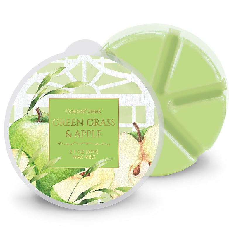 Green Grass & Apple Wax Melt I0